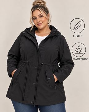 Picture of WATER PROOF PARKA JACKET COMFY LIGHT WITH FUR LINING